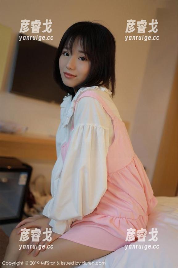 MFStar模范学院 - 在奈美nana的纯白套图中，眼睛都要被晃到了，过了个白色的费用账单吗？