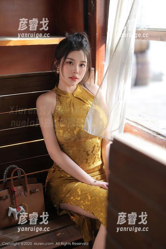 Xiuren秀人网 - 美臀与和服的交融：Manuela玛鲁娜的图册，唉，这种美真的是令人窒息。