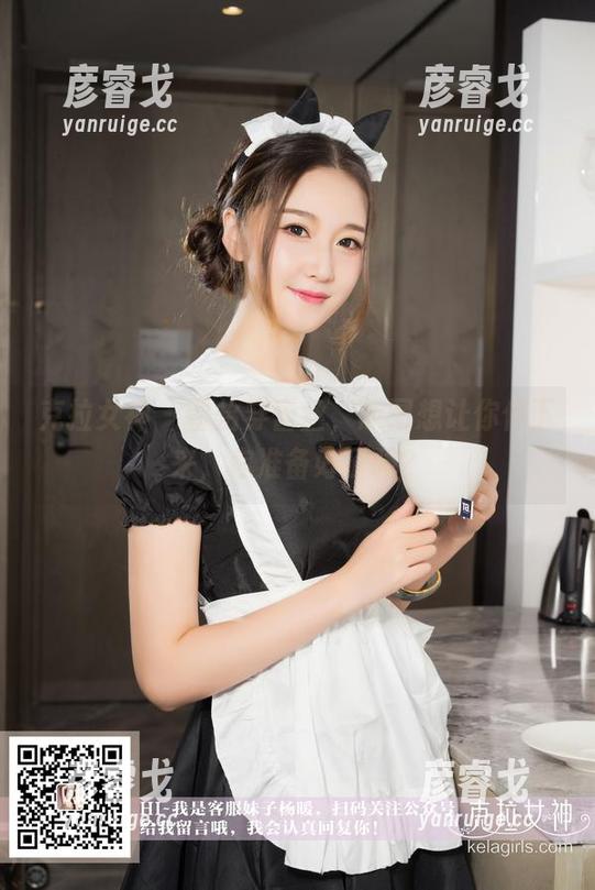 克拉女神 - 雪怡穿蕾丝，原图想让你停下来，你准备好了吗？