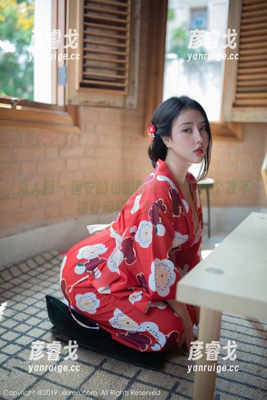 秀人网 - 唐安的和服图集—今天冲个凉不如穿和服？更新中！