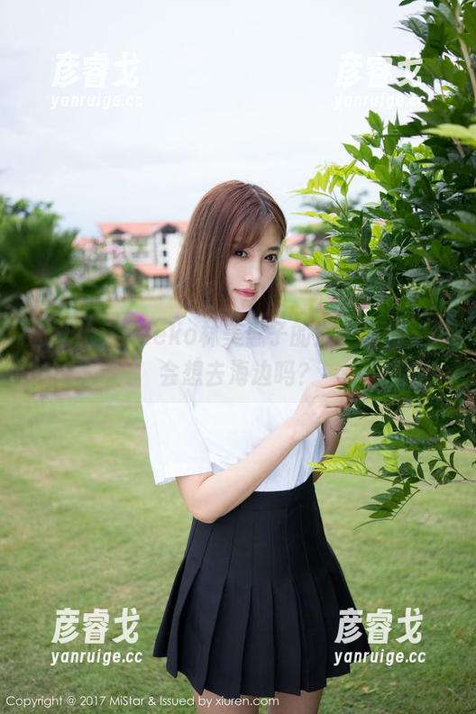 魅妍社 - Mieko林美惠子的泳衣图包，你会想去海边吗？